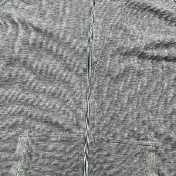 Calvin Klein Performance Ruched Sleeve Long Sleeve Zip Up Jacket Large - Picture 3 of 7